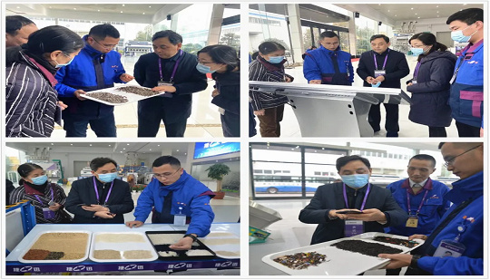 Président du Anhui Association de l'industrie alimentaire inspectée Anysort 