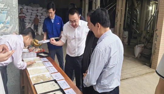 【Site de tri de qualité】 L'événement d'expérience sur site pour les nouveaux produits de tri de qualité du riz de la série PRO s'est tenu avec succès dans le Guangxi !